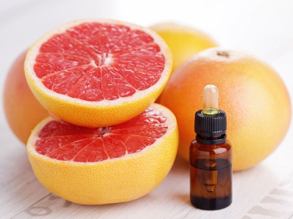 Масло од грејпфрут за подмладување, избелување и дезинфекција на кожата на лицето